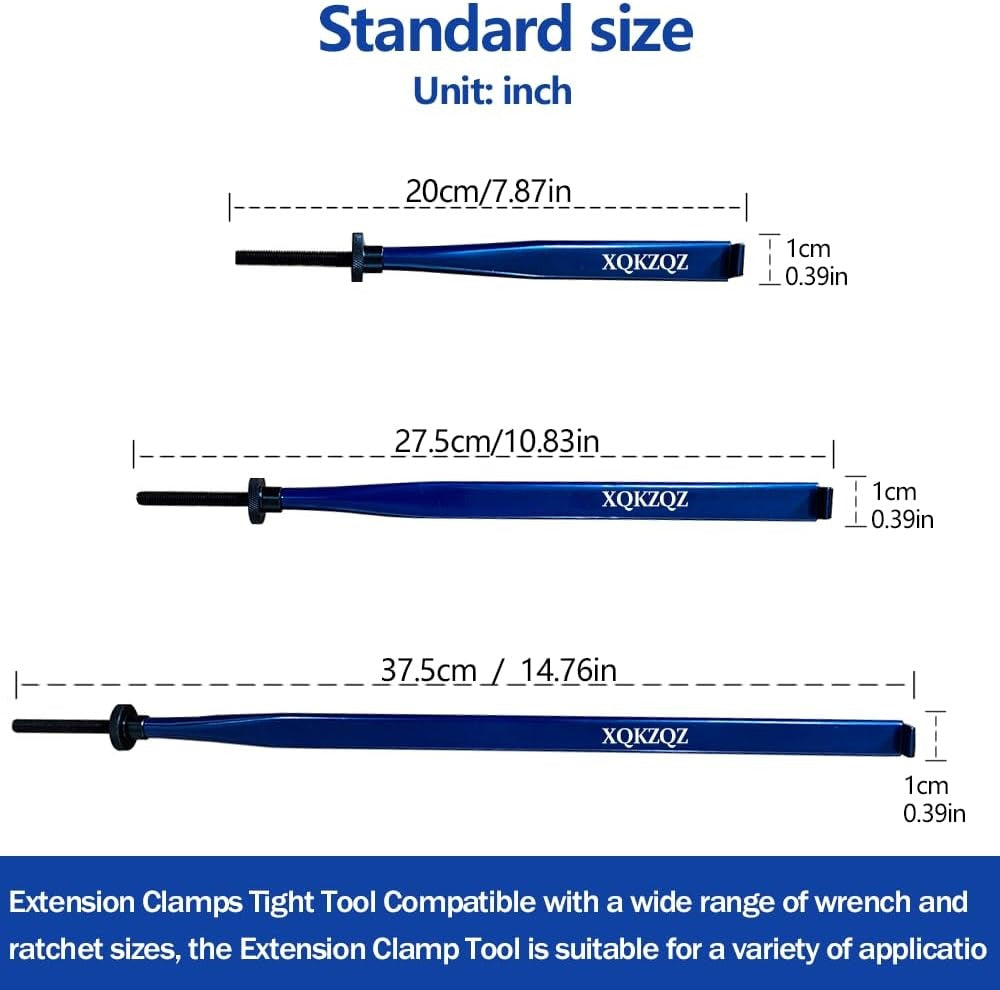 2025 Upgrade Extension Clamps Tight Tool, Upgrade Versatile Vise-Grip, Hose Clamps&Hold Nuts, Bolts, Clamping tool for small spaces, three different lengths, flexible application in any space