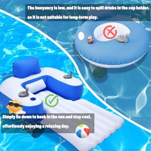 Motorized Pool Float,Motorized floaties,Motorized Floats for Adults,360-degree rotatable Electric Propeller, Suitable for Pools, Lakes and Parties