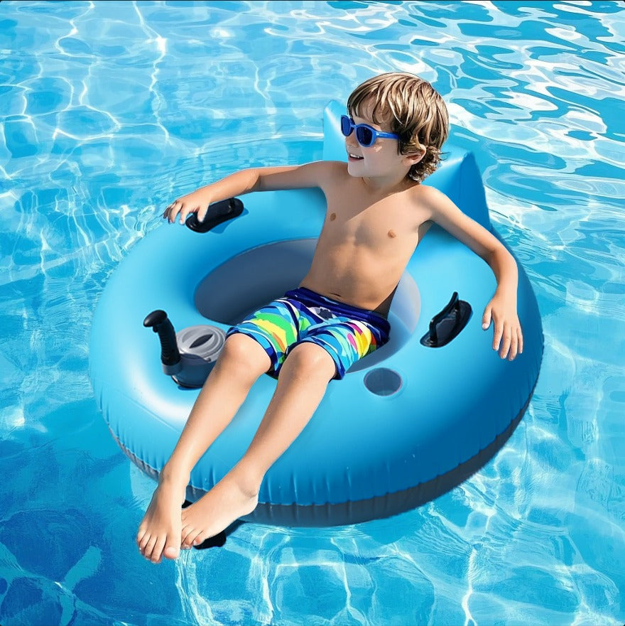 Motorized Pool Float,Motorized floaties,Motorized Floats for Adults,360-degree rotatable Electric Propeller, Suitable for Pools, Lakes and Parties